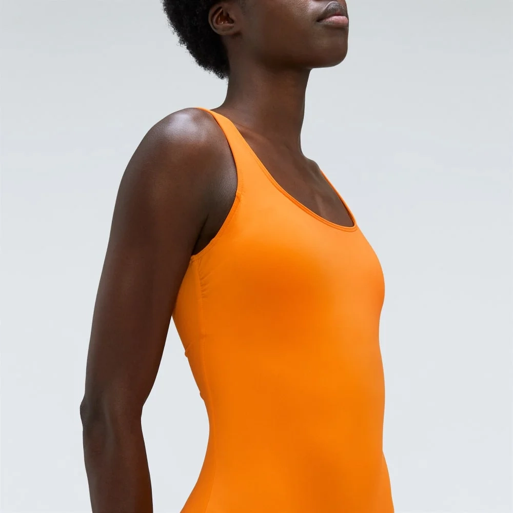 The Square-Neck One-Piece | Turmeric (2)