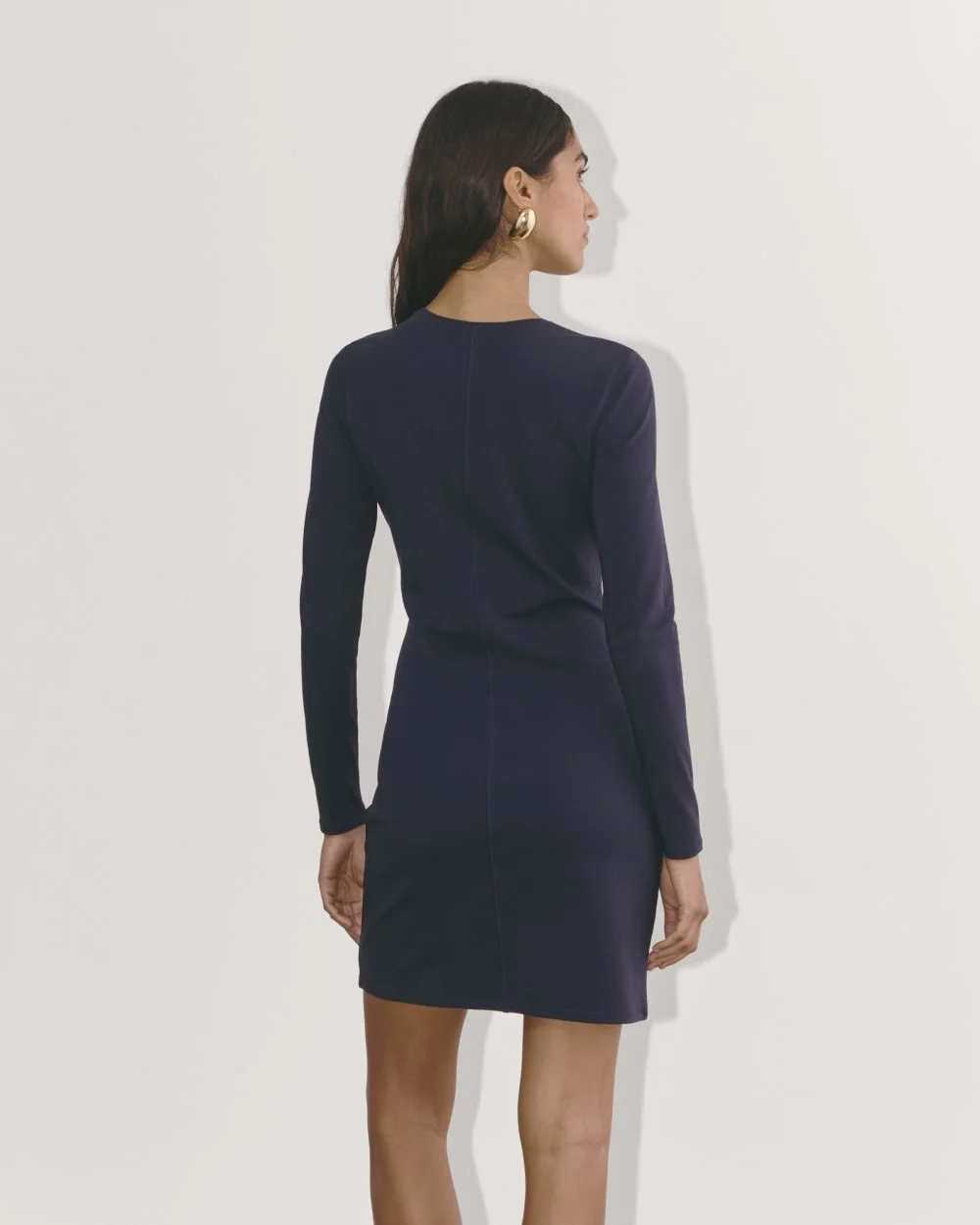 The Form Mini Dress | Navy (3)