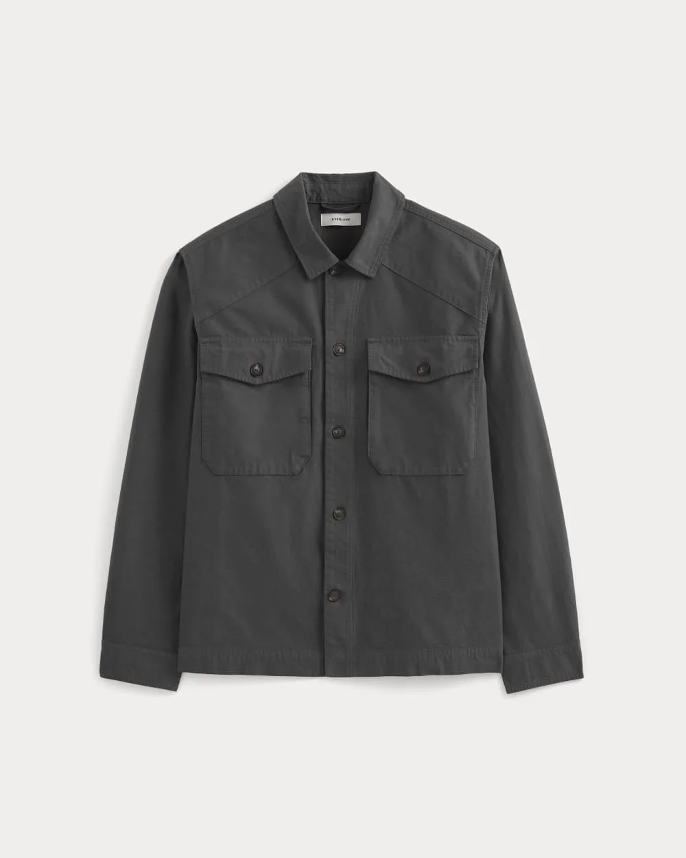 Utility Shirt Jacket | Washed Black (3)