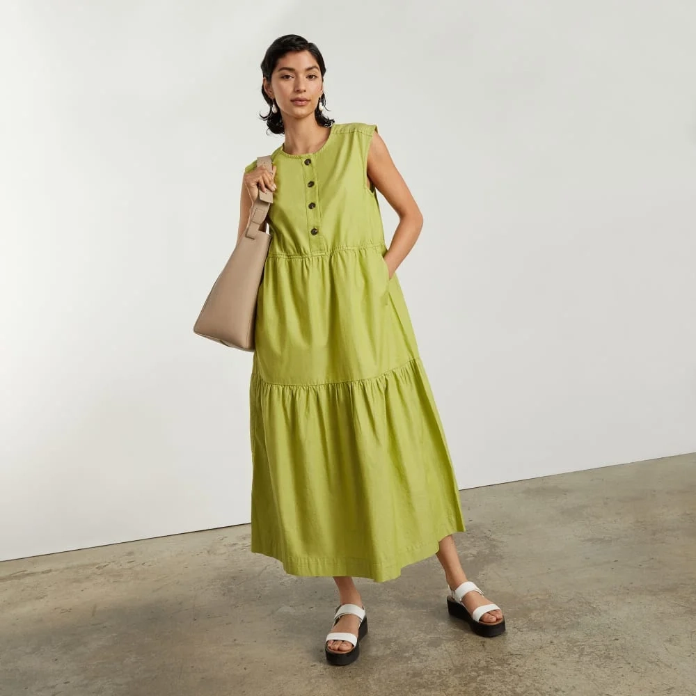 The Tiered Midi Dress | Pepper (3)