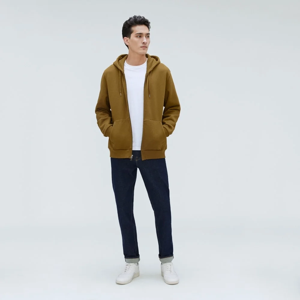 The Organic Track Full Zip | Tapenade (2)