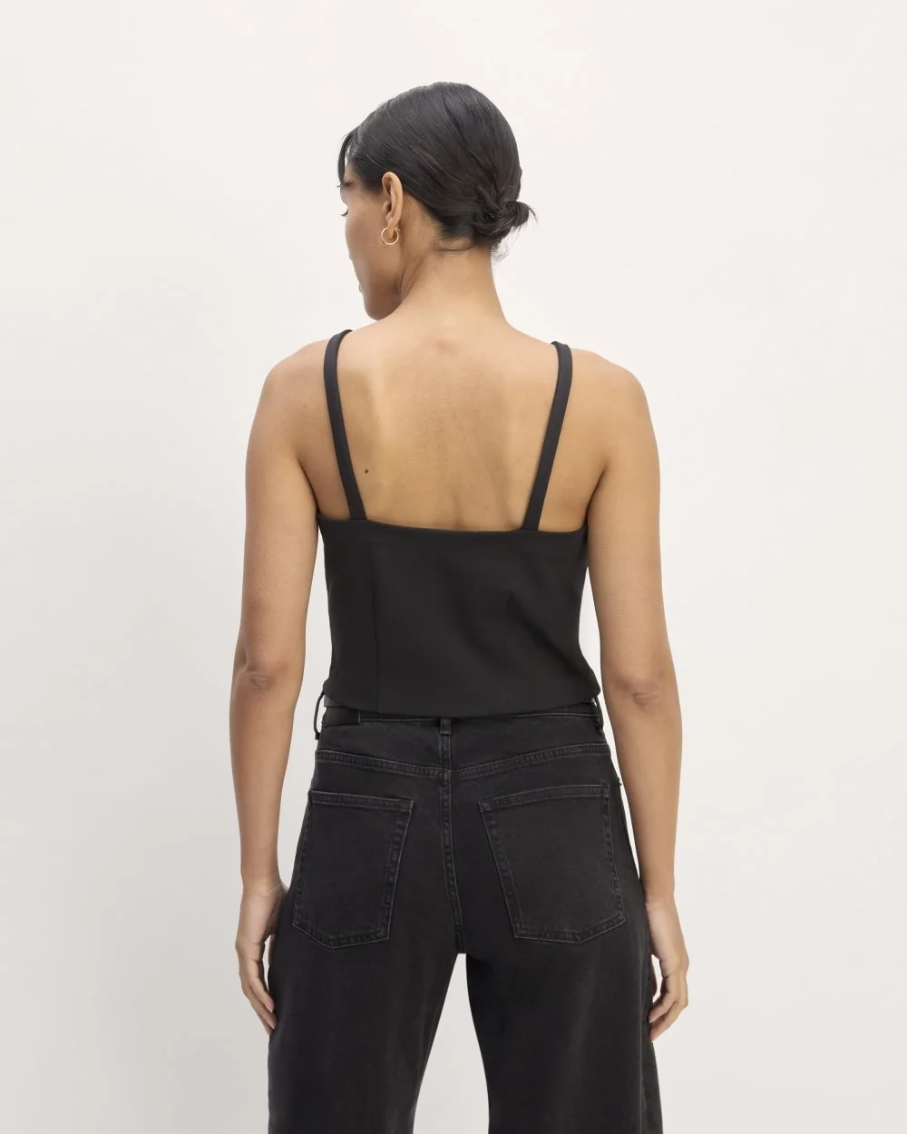 The Dream High-Neck Tank | Black (2)