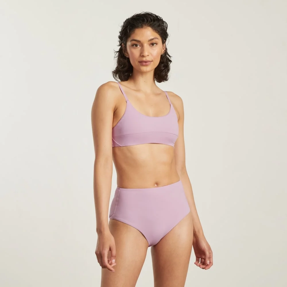 The Scoop-Neck Bikini Top | Lilac (2)