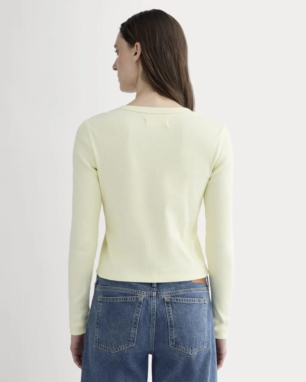 The Selfie Cardigan | Light Yellow (2)