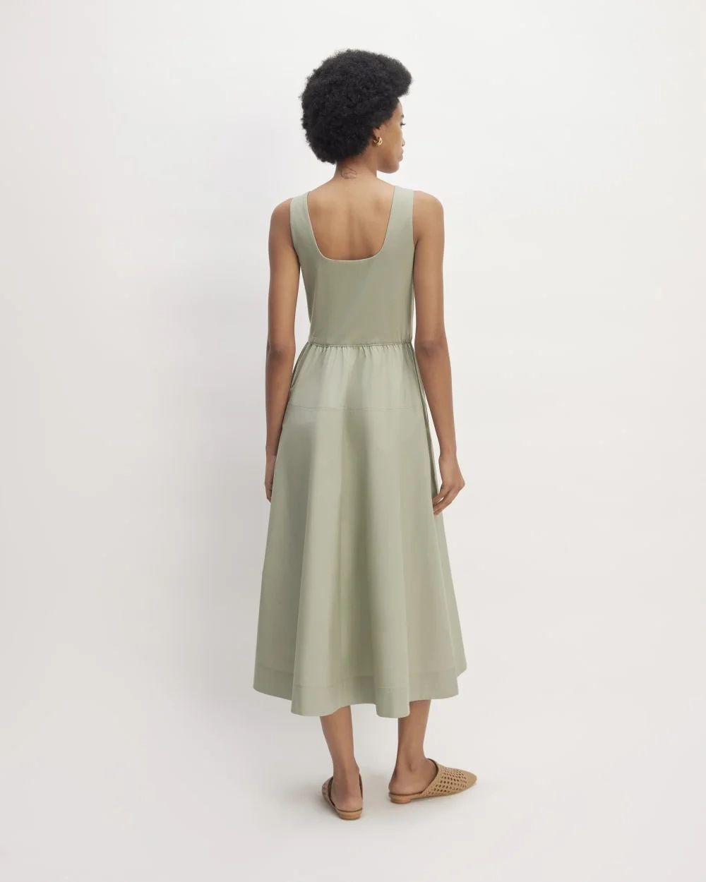 The Supima® Jersey Riviera Dress | Sage Green (2)