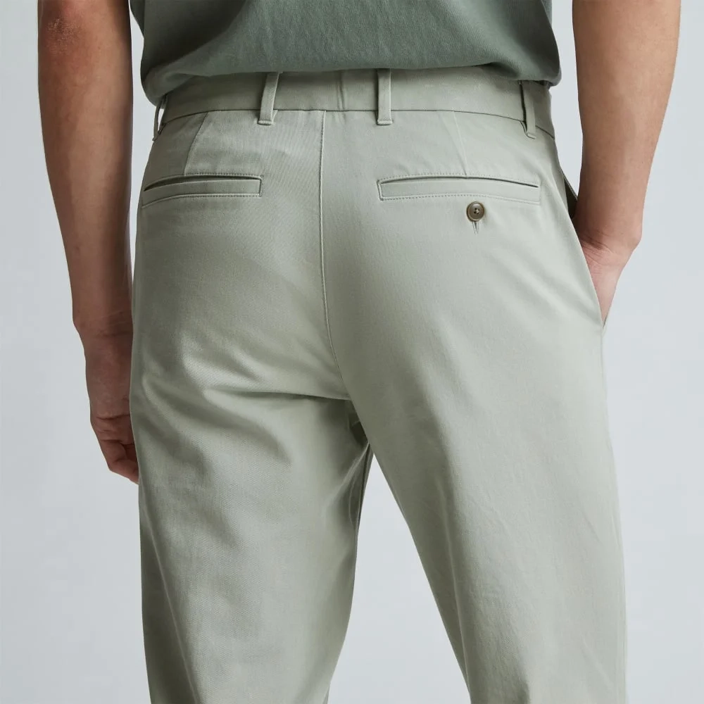 The Performance Chino | Uniform | Seagrass | Slim (2)