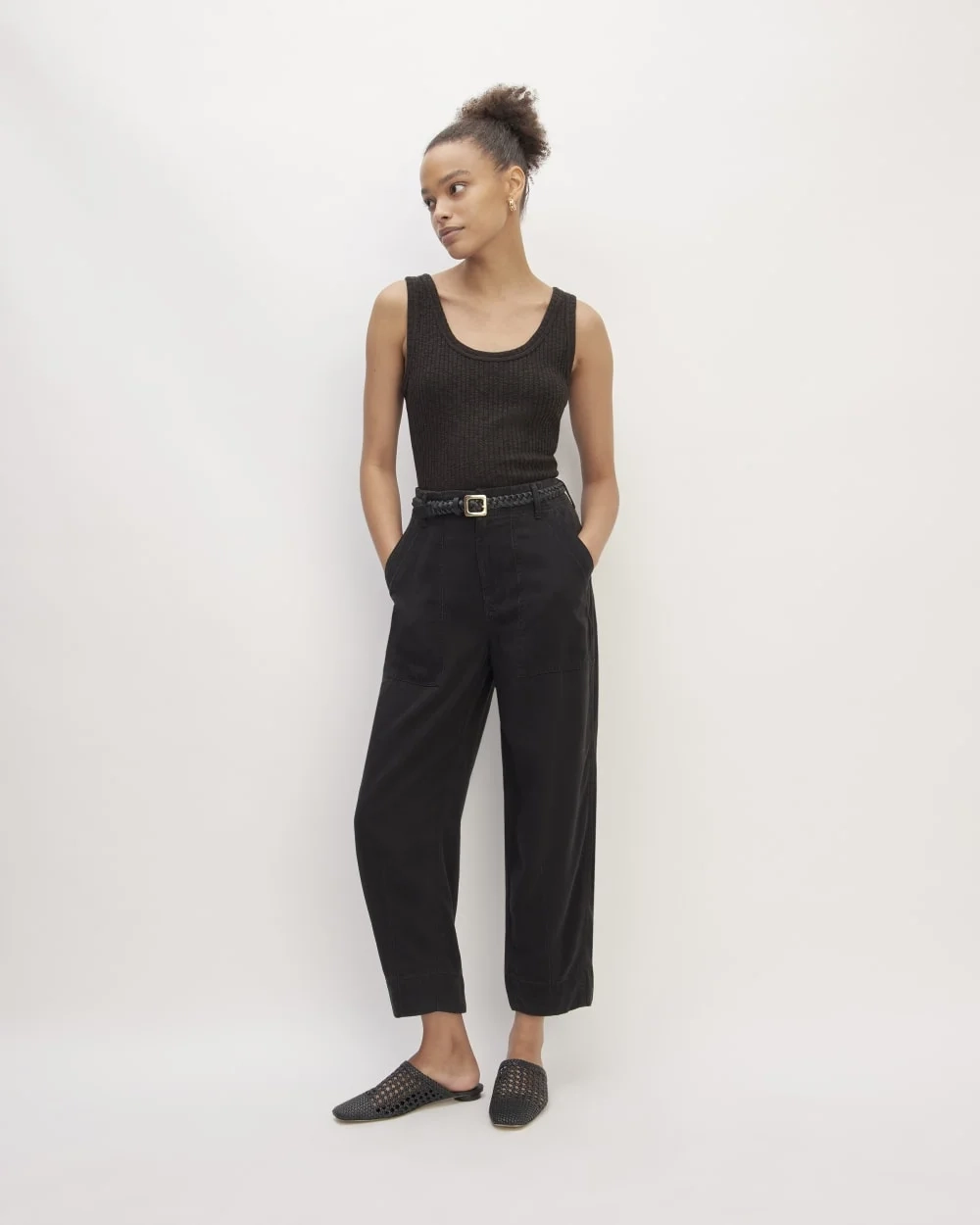The Cozy Rib Tank | Black (3)