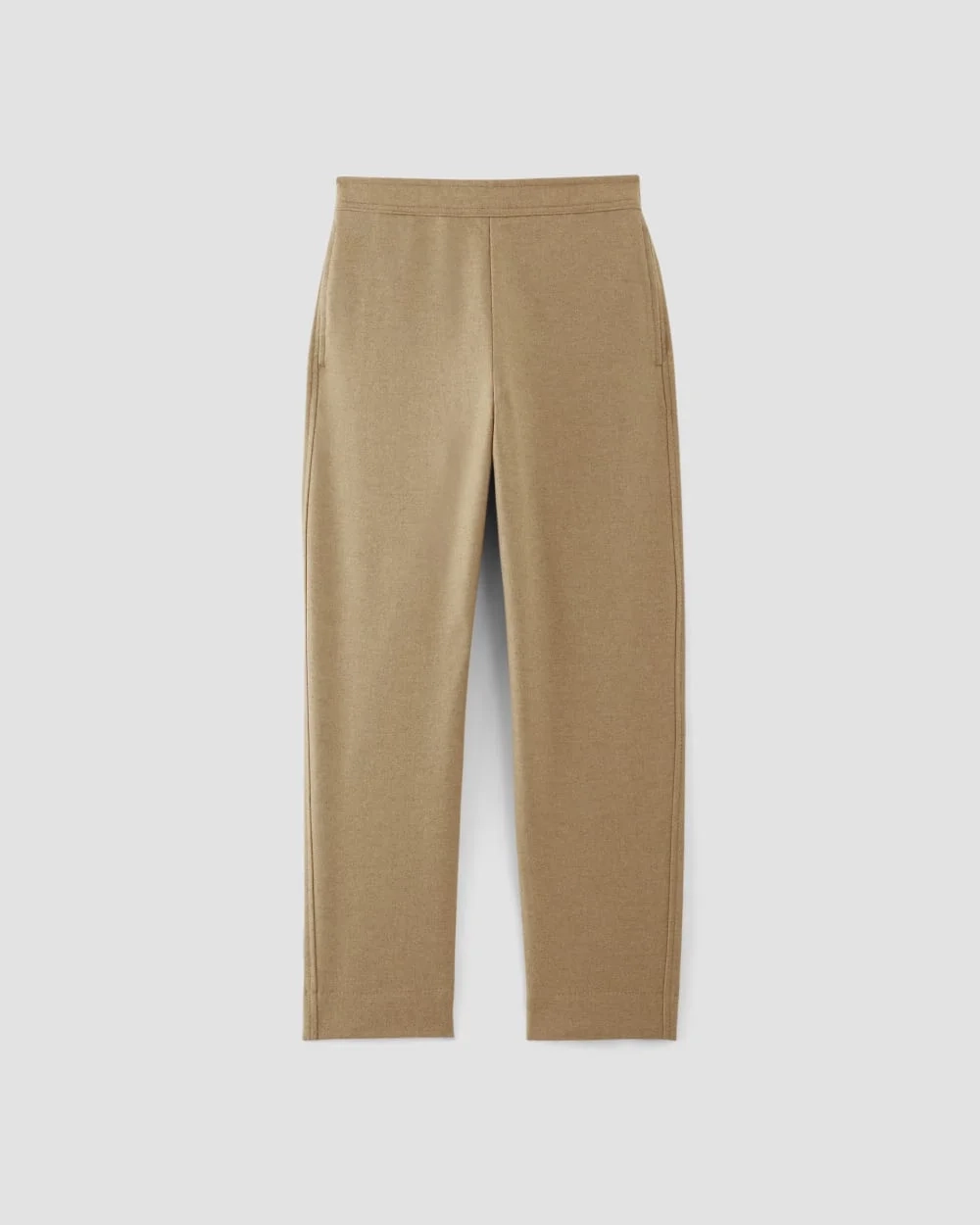 The Wool Flannel Pull-On Pant | Tiger's Eye (2)
