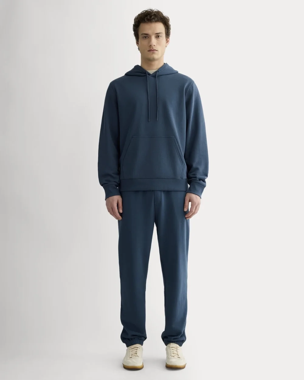 The Off-Duty Terry Hoodie | Midnight Navy (2)