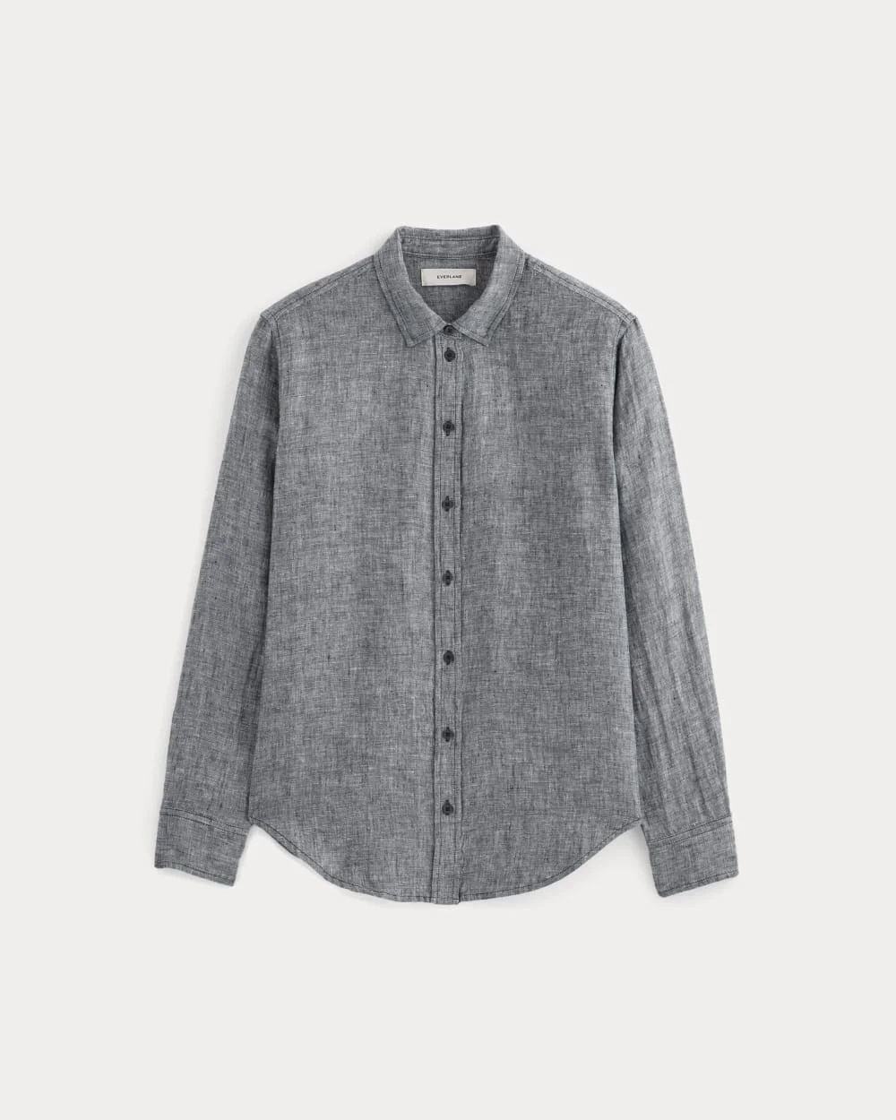 The Must-Have Shirt in Linen | Navy Chambray (3)