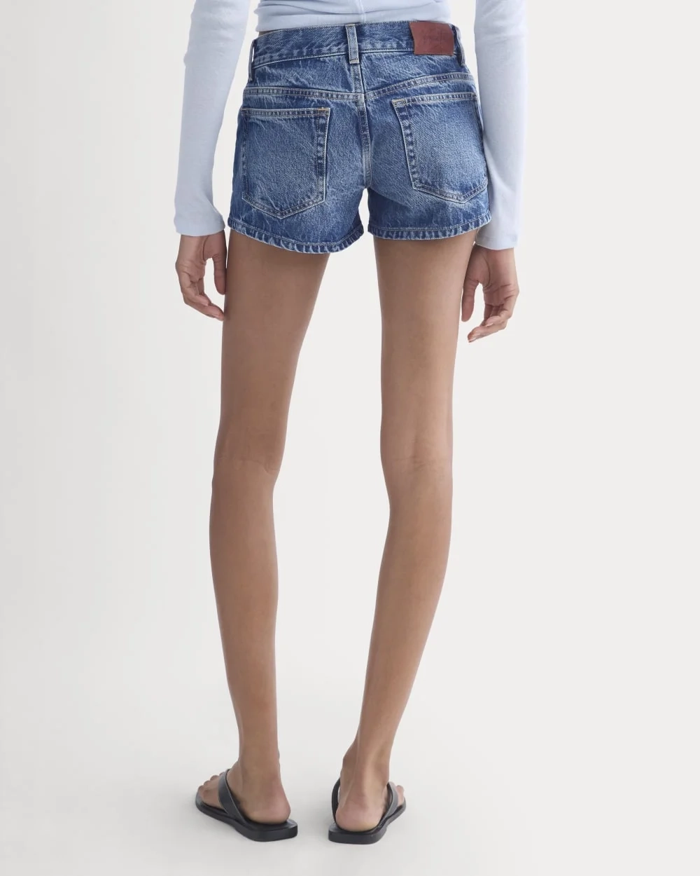 Everlane x Elena Bonvicini Pacific Short | Blue Bird Indigo (2)
