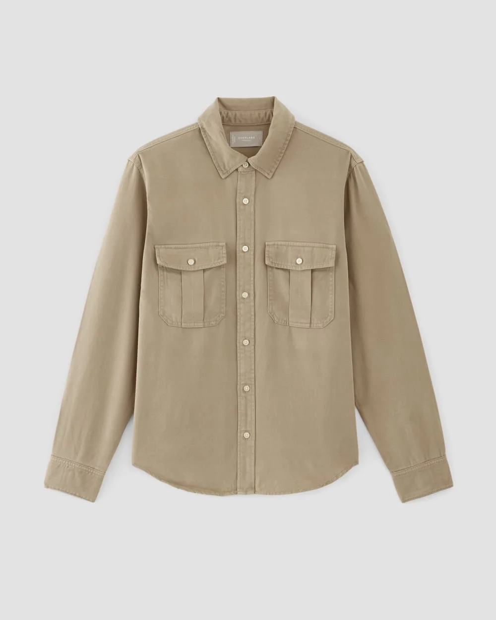 The Utility Shirt Jacket in Buttersoft | Cornstalk (3)