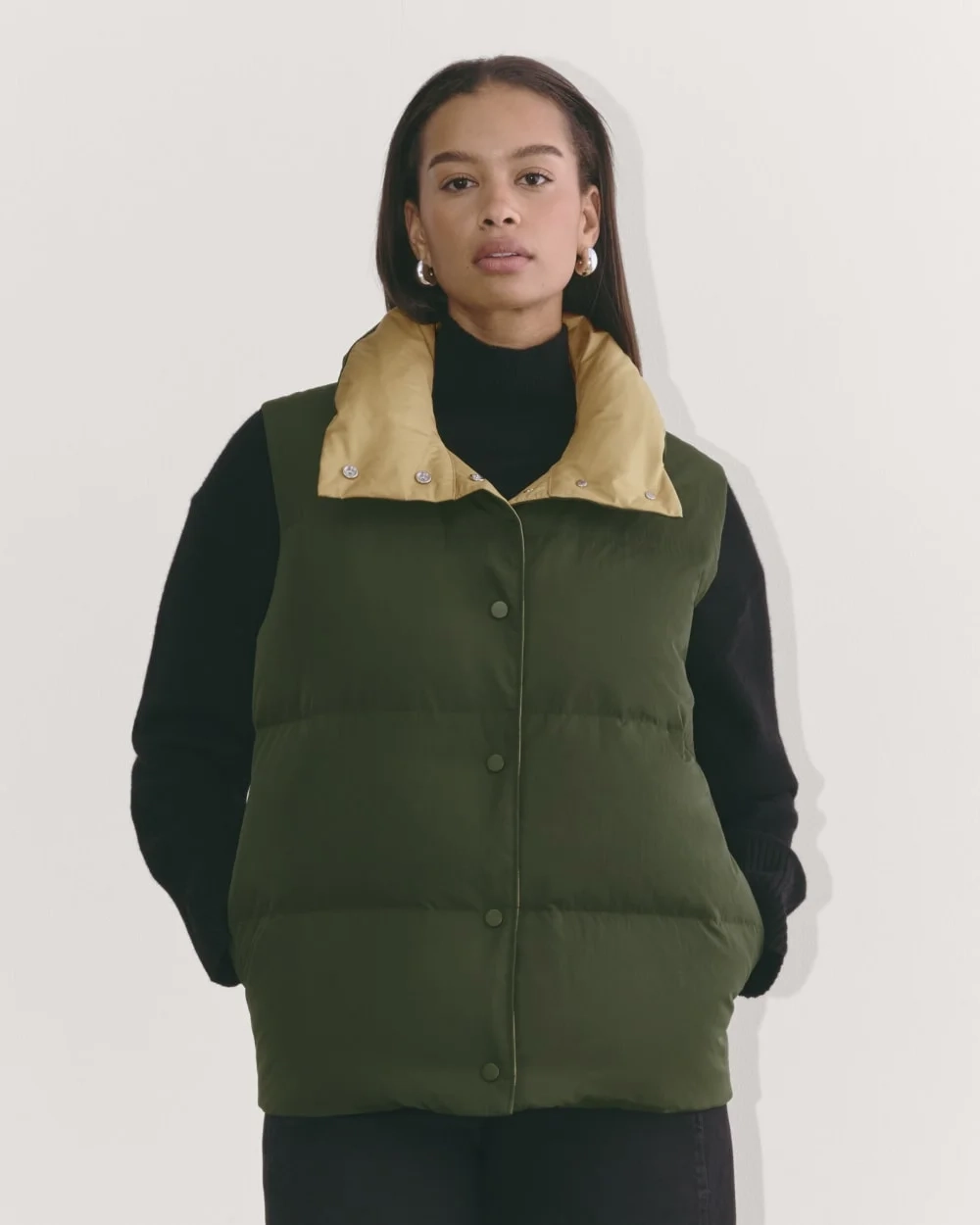 The Puffer Vest | Dark Forest
