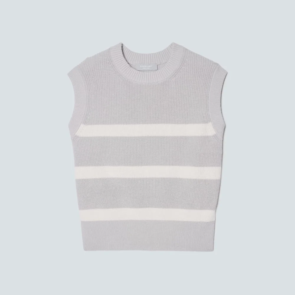 The Cotton Summer Sweater Tank | Moonlight Cloud / Canvas (3)