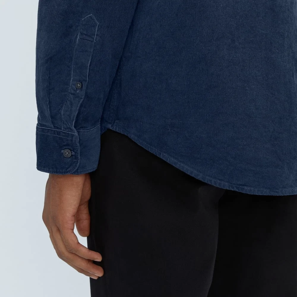 The Relaxed Corduroy Shirt  | Insignia Blue (2)