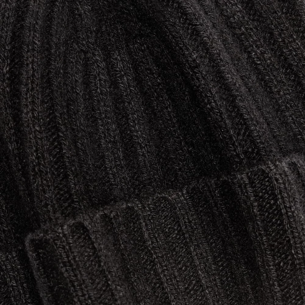The Cashmere Beanie |  Black (3)
