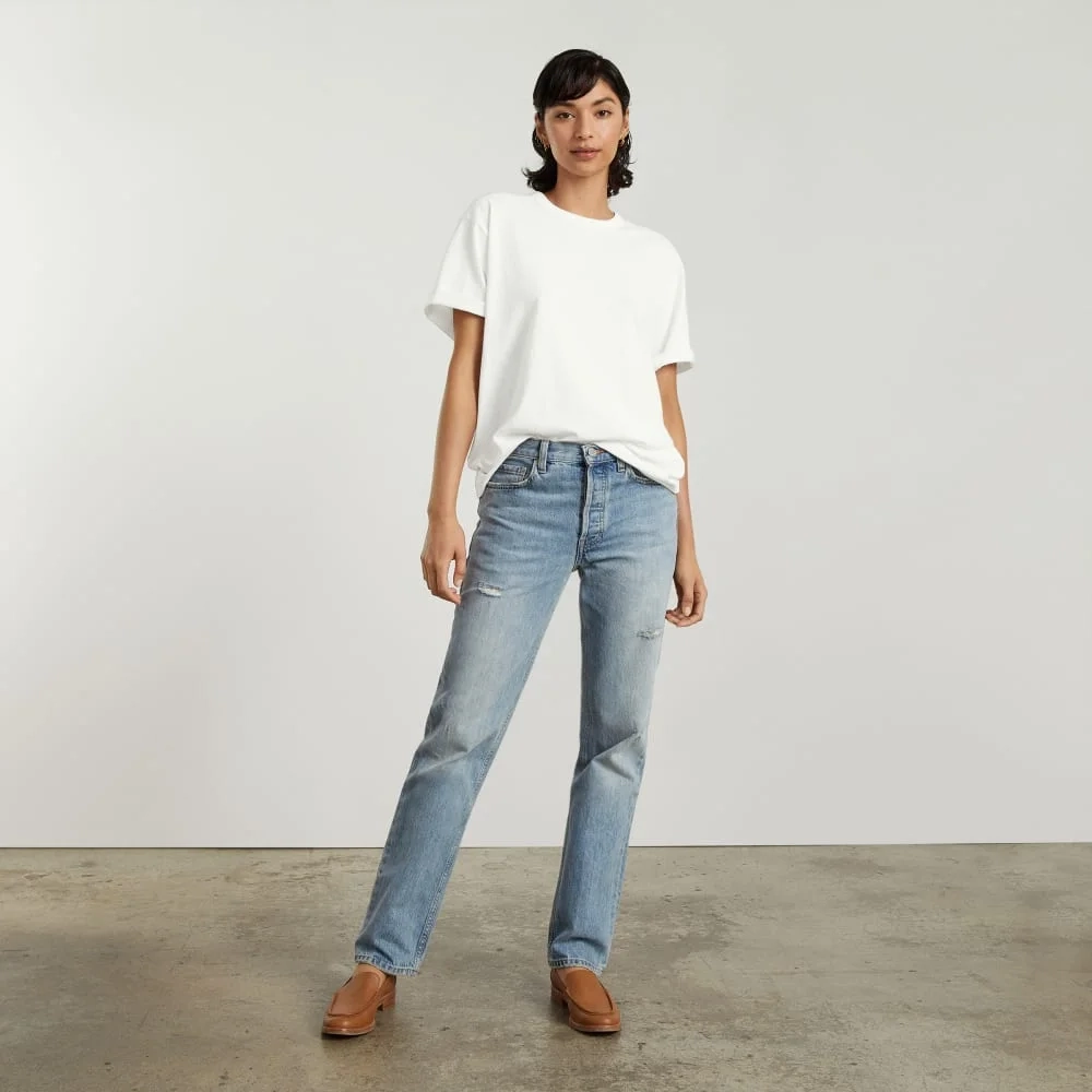 The Everyone Relaxed Hemp Tee | White (3)