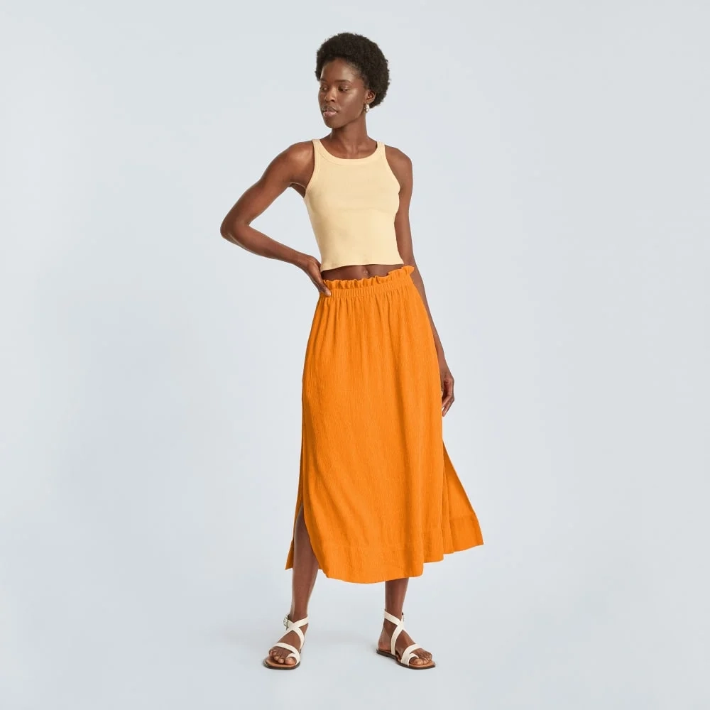 The Naia™ Ripple Skirt | Turmeric (2)