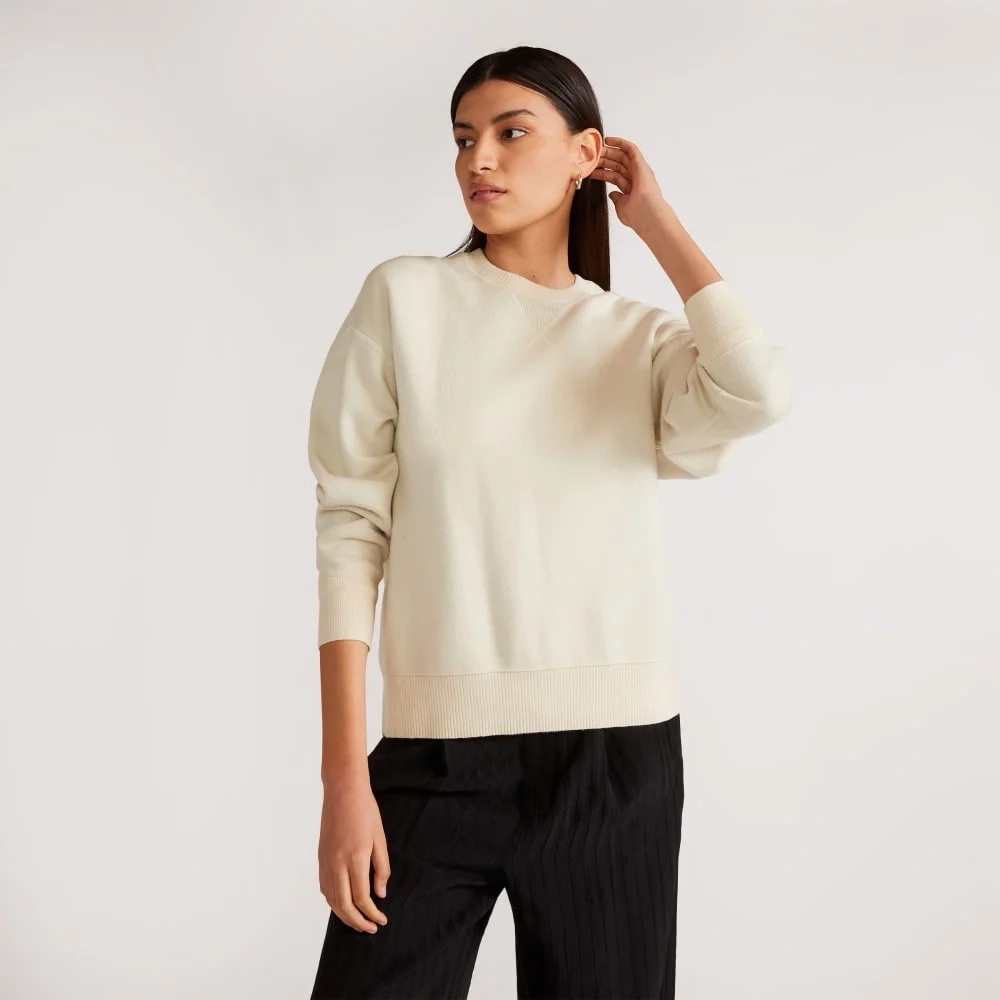 The Cotton-Merino Sweatshirt | Canvas