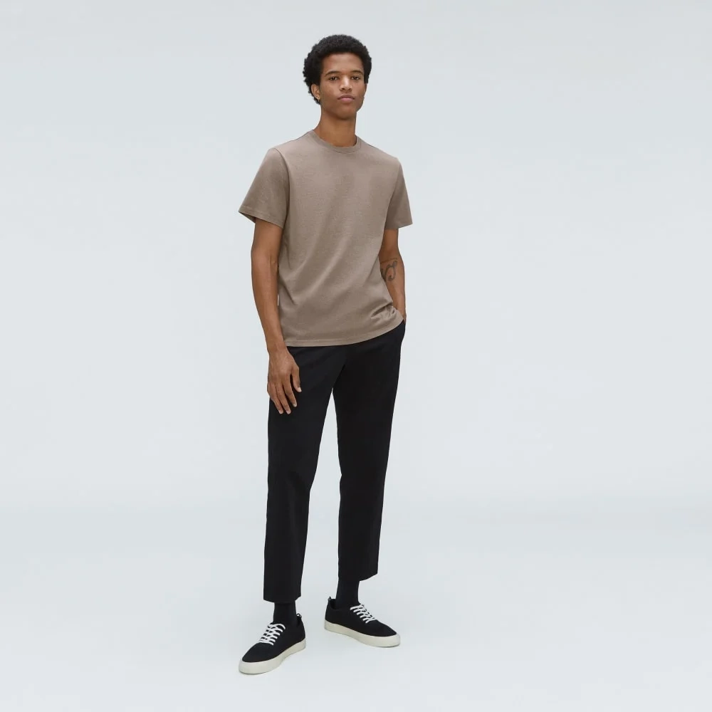 The Premium-Weight Crew | Uniform | Taupe Grey (4)