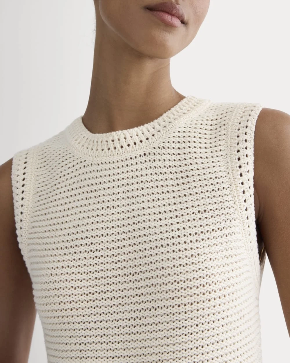 The Organic Cotton Open-Stitch Tank | Canvas (2)