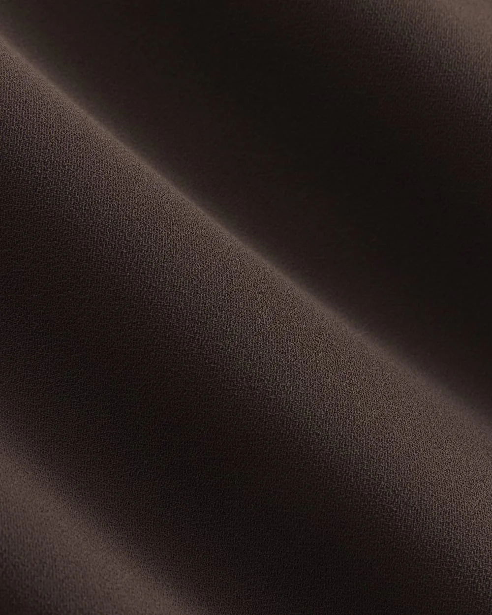 Drapey Crepe Top | Dark Chocolate (3)