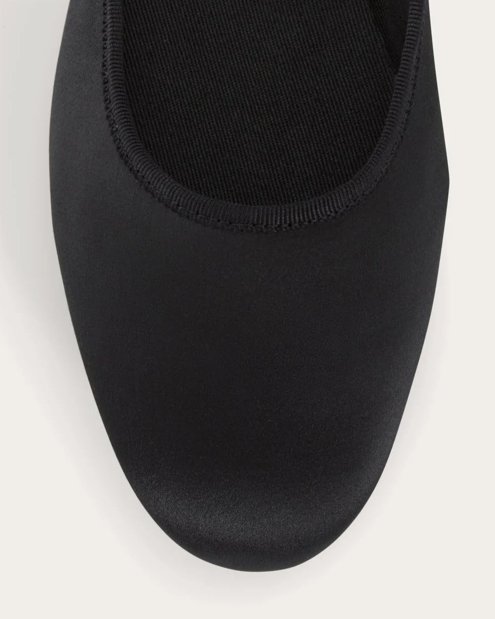 The Day Buckle Mary Jane | Black Satin (3)