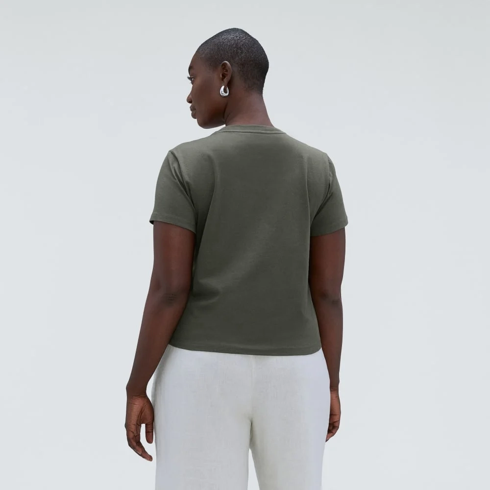 The Box-Cut Tee in Essential Cotton | Kambaba | No Pocket (2)