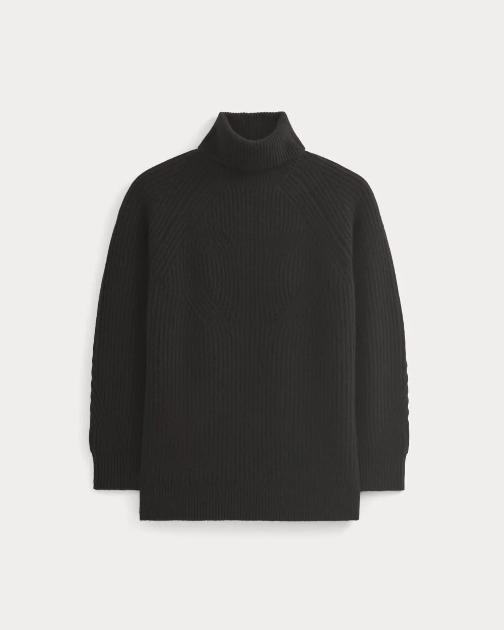 Cocoon Turtleneck in Wool Cashmere | Black (2)