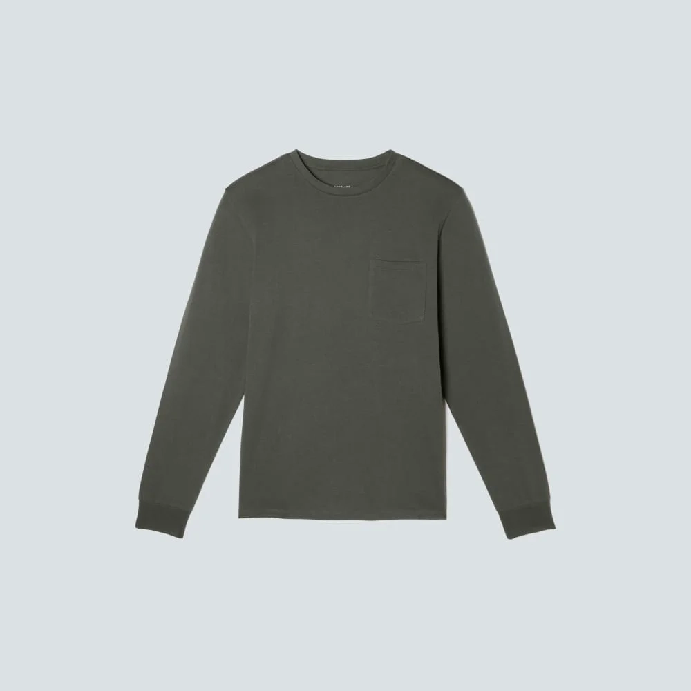 The Organic Cotton Long-Sleeve Pocket Tee | Kambaba (2)
