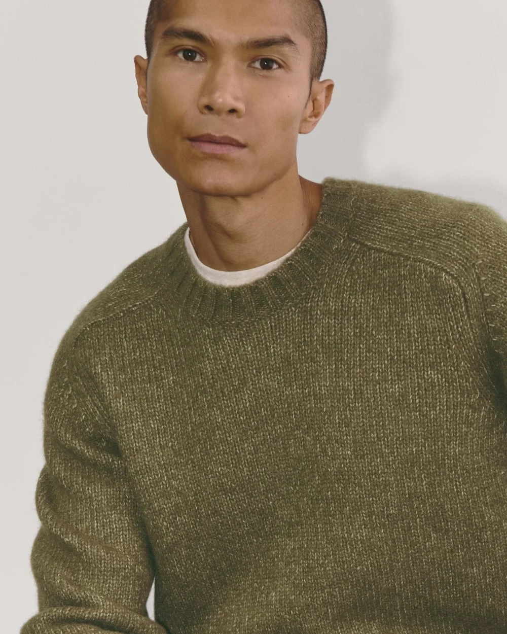 The Cloud Crewneck Sweater | Beech (2)