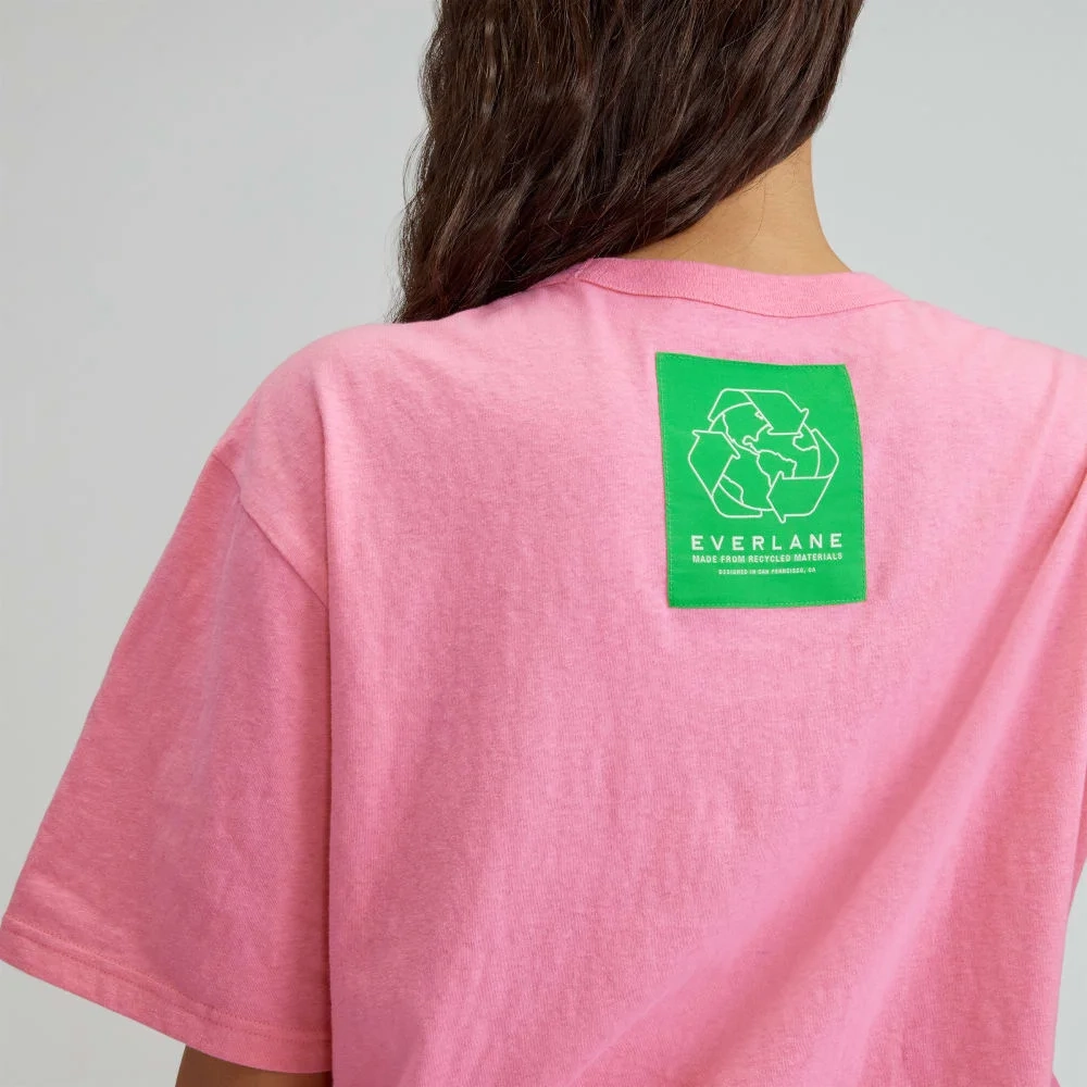 The Everyone Recycled Graphic Tee | Carnation Pink (2)