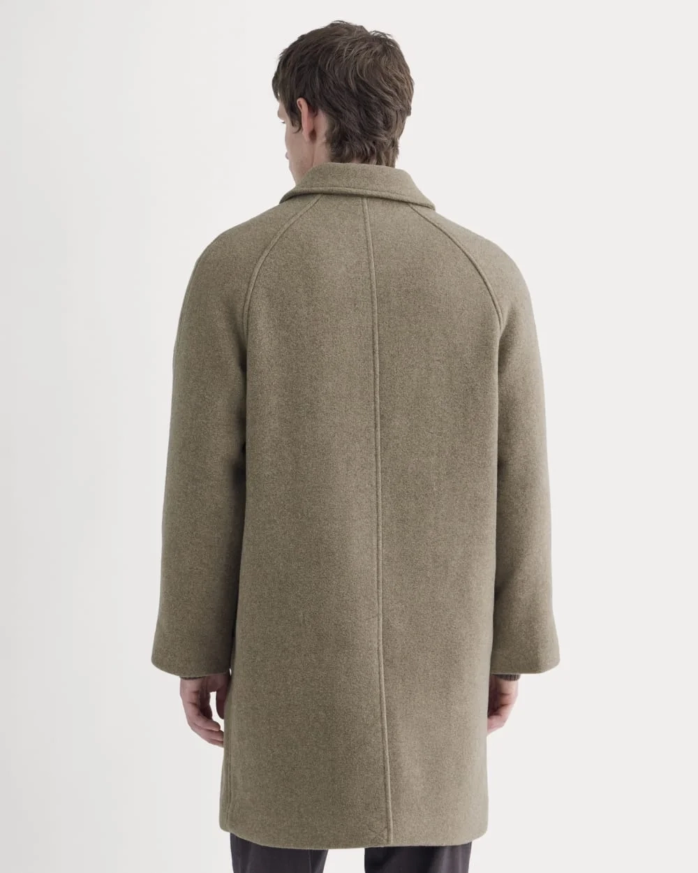 ReWool Car Coat | Heather Taupe (2)