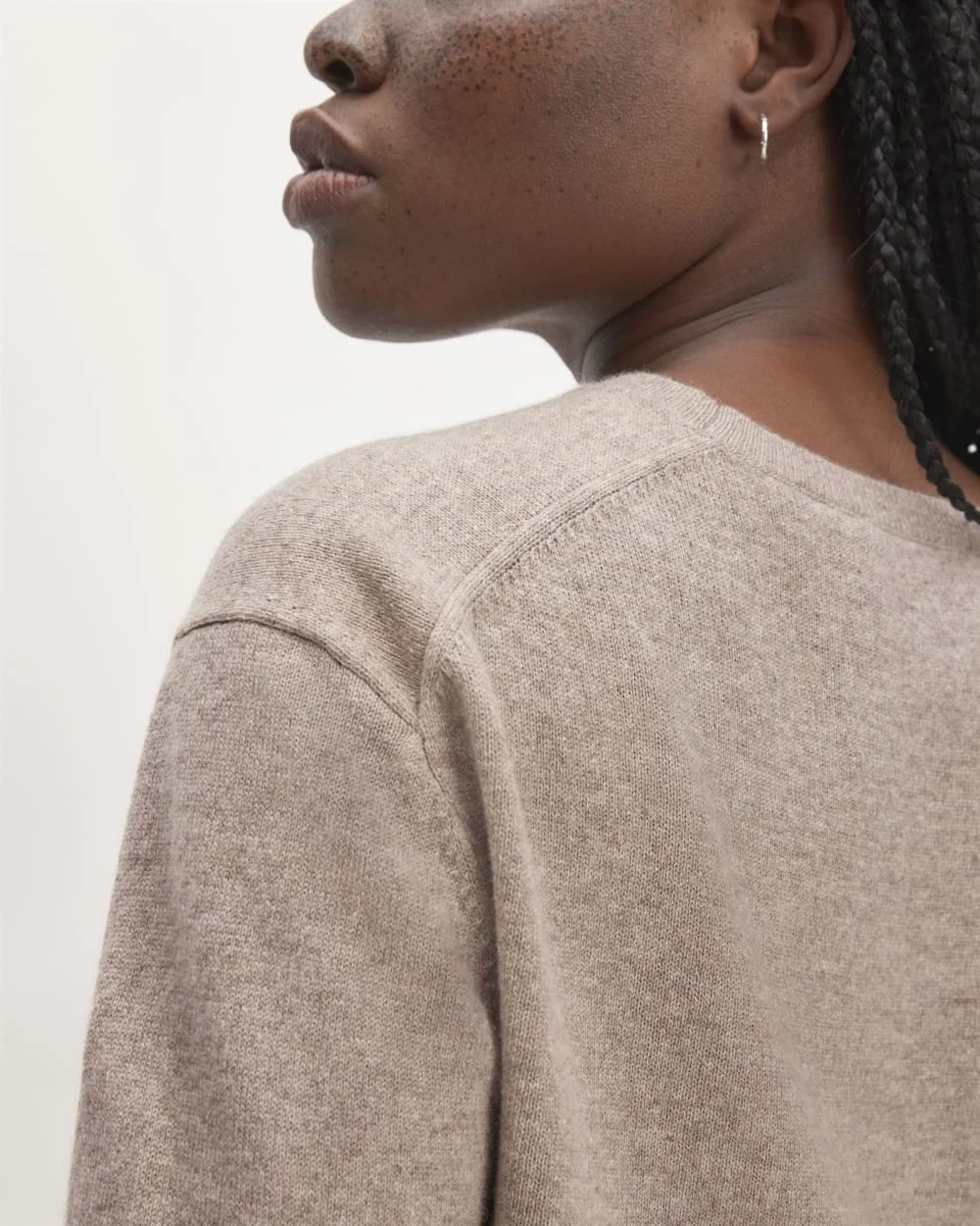 The Classic Crew in Cashmere | Toasted Sesame (2)