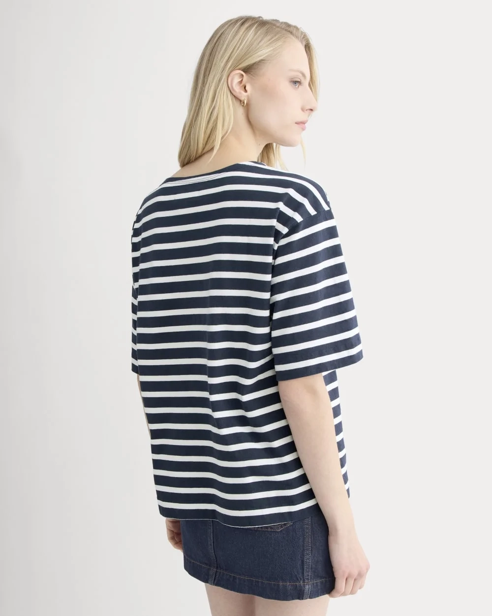 Mariner Tee | Navy / Bone (2)
