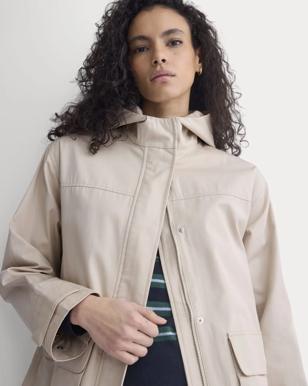 Hooded Field Jacket | Peyote (2)