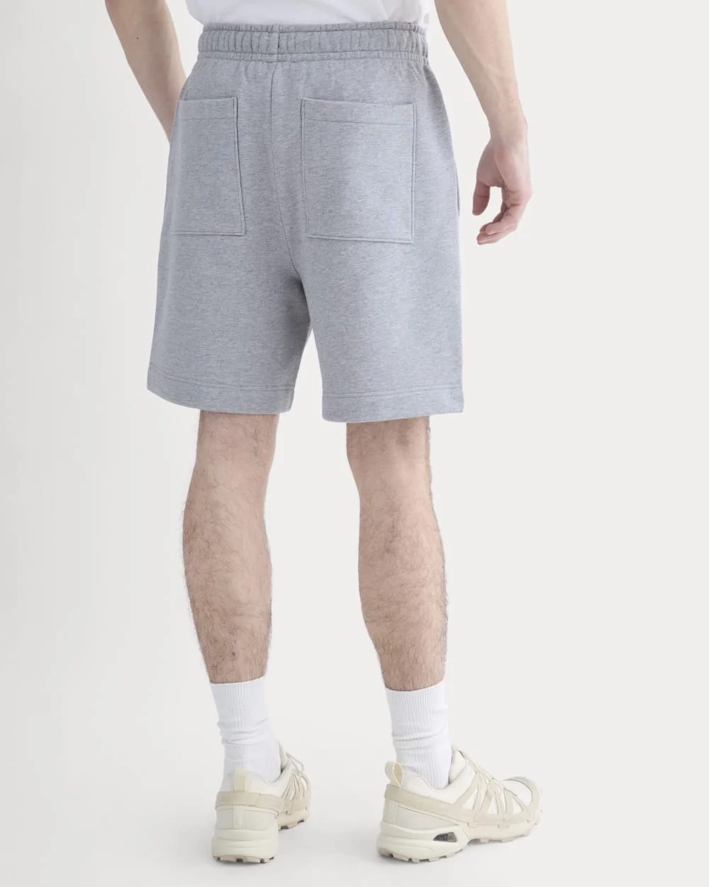 Luxe Fleece Easy Short | Vintage Heather Grey (3)