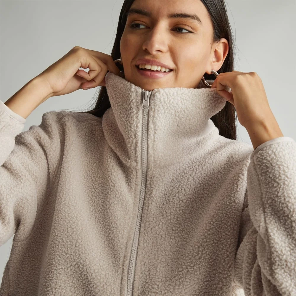 The ReNew Fleece Half-Zip | Oat (2)
