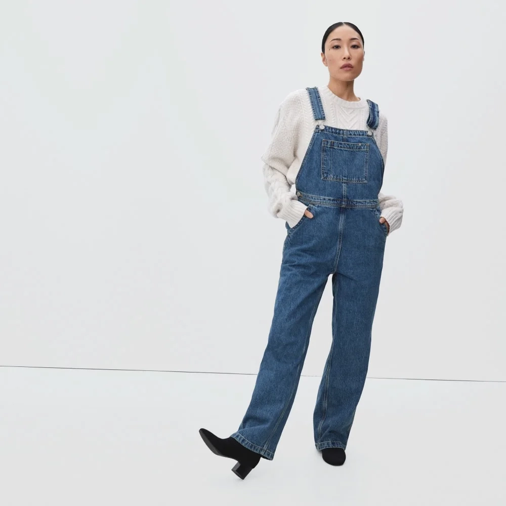 The Denim Overalls | Medium Indigo (3)