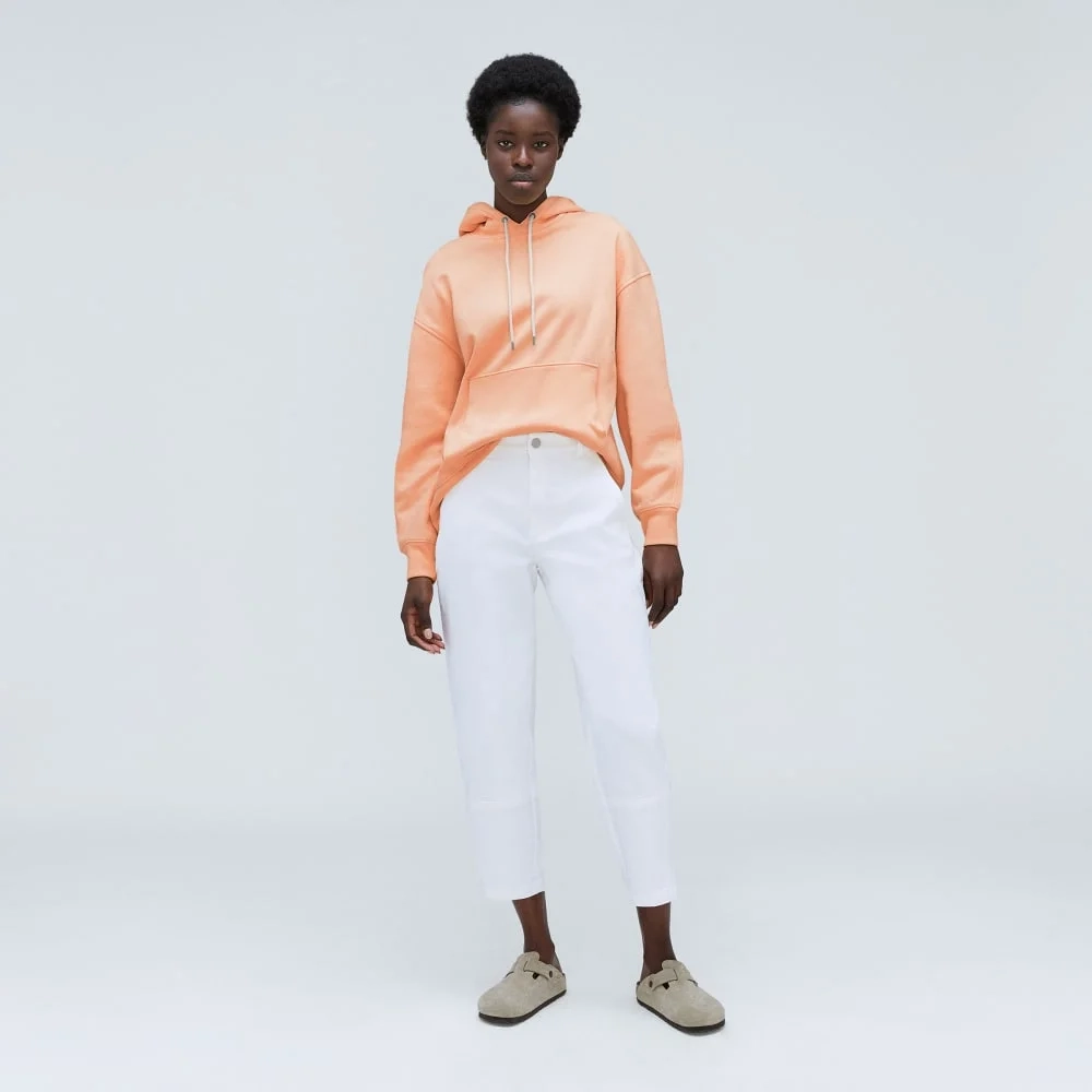 The Track Organic Cotton Popover | Apricot (2)