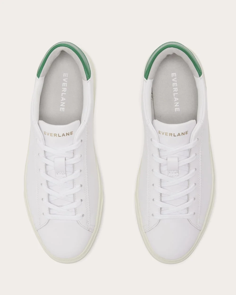 The Day Sneaker | White / Grass Green (2)