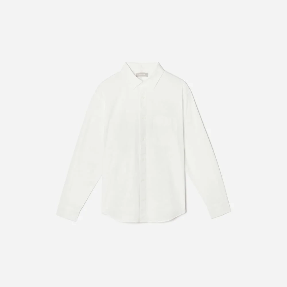The Relaxed Poplin Shirt | White (2)