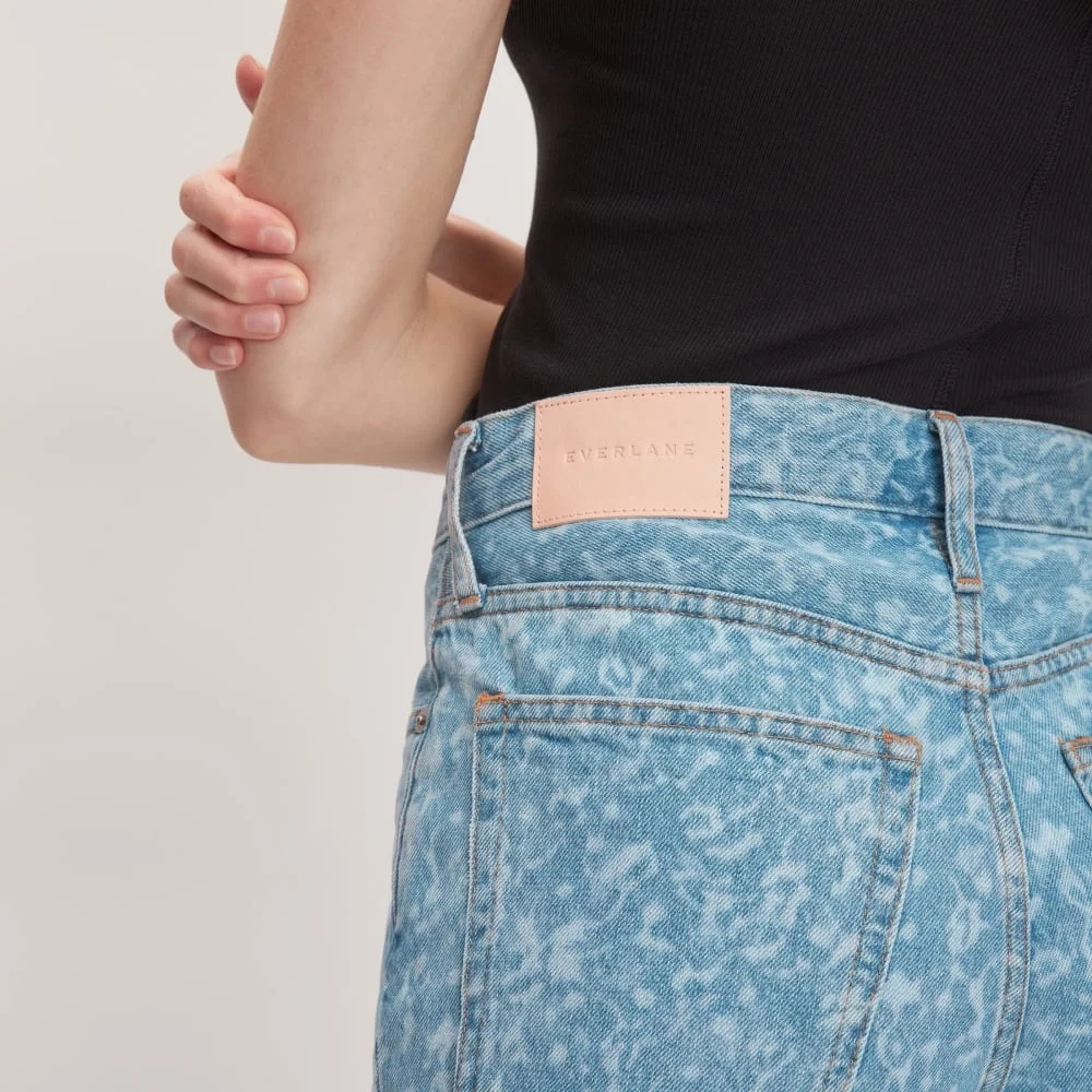 The Rigid Way-High® Jean  | Light Painterly Strokes | 27.5" Inseam (2)