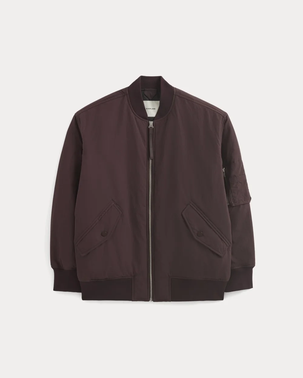 Renew Oversized Puffer Bomber | Deep Plum (2)