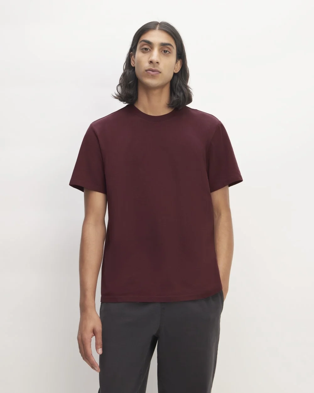 The Premium-Weight Crew | Uniform | Burgundy