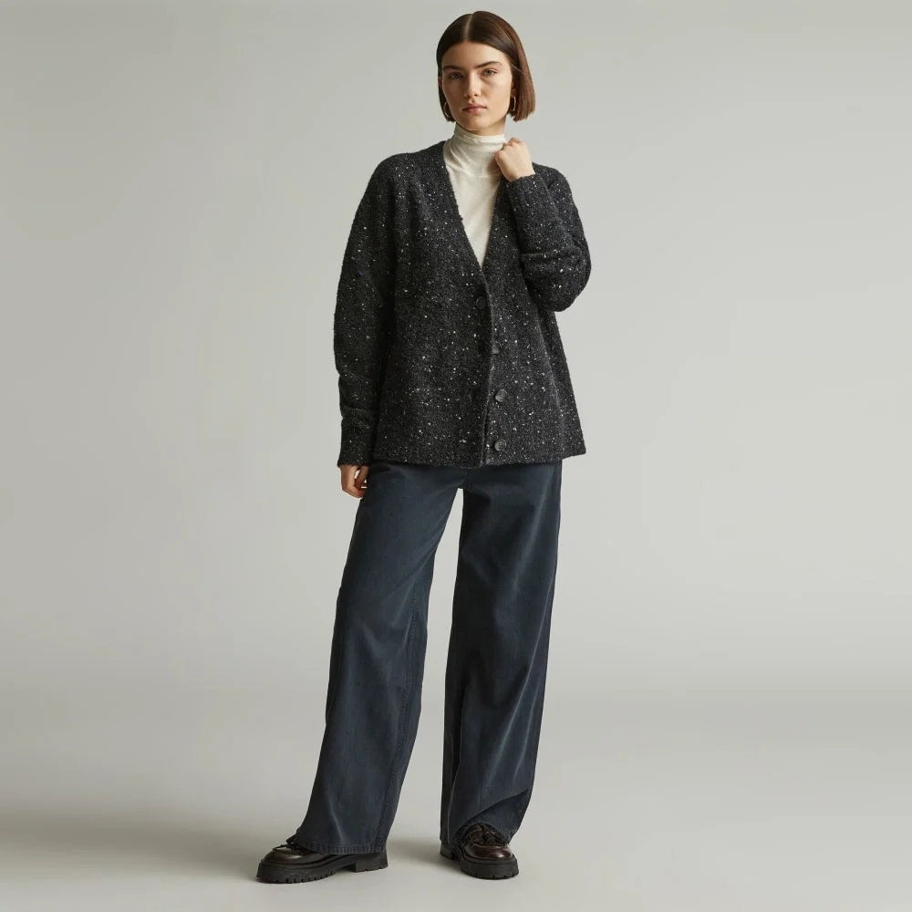The Confetti Cardigan | Black Multi (2)