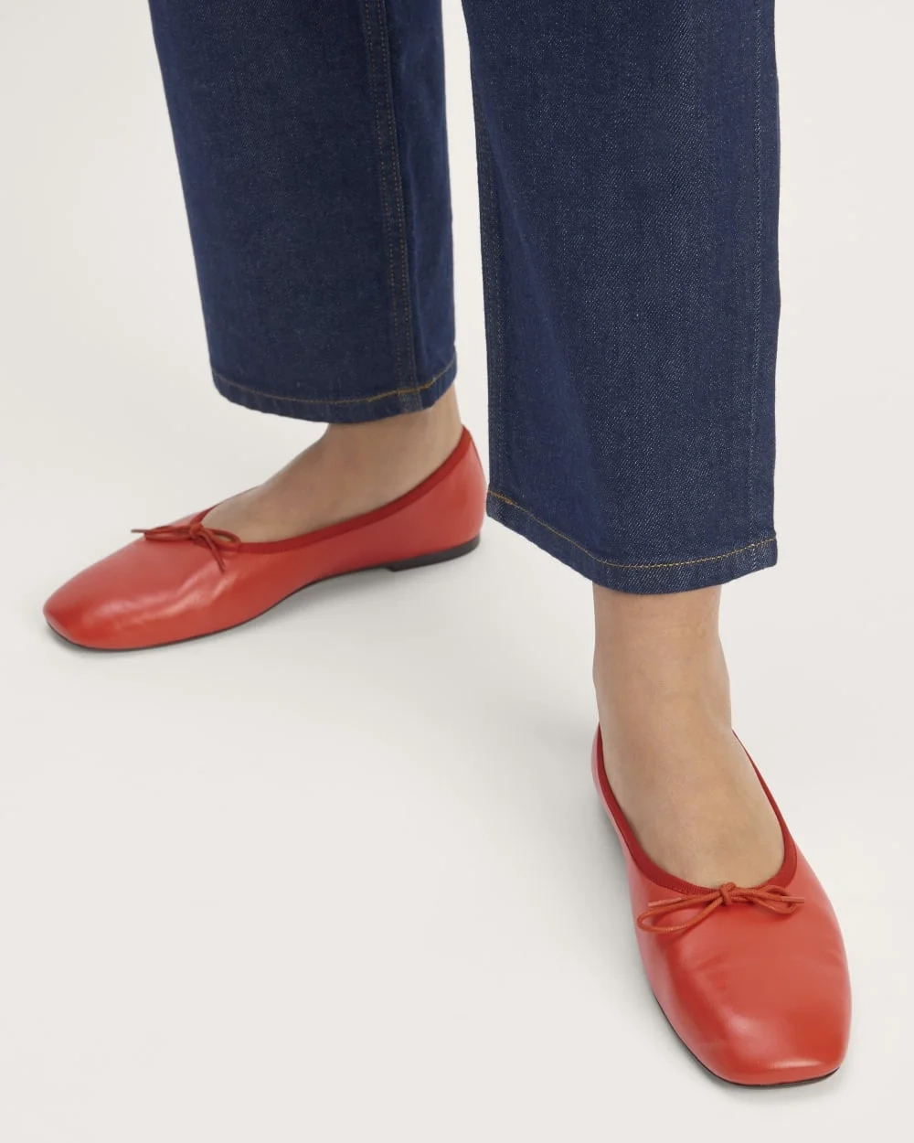 The Day Ballet Flat | Poppy Red (2)