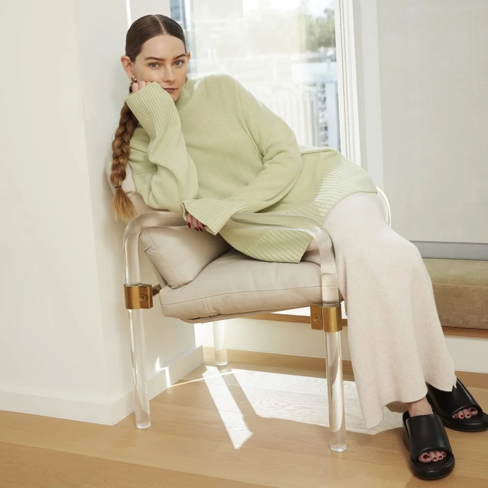 The Cashmere Oversized Turtleneck | Seafoam Green (4)