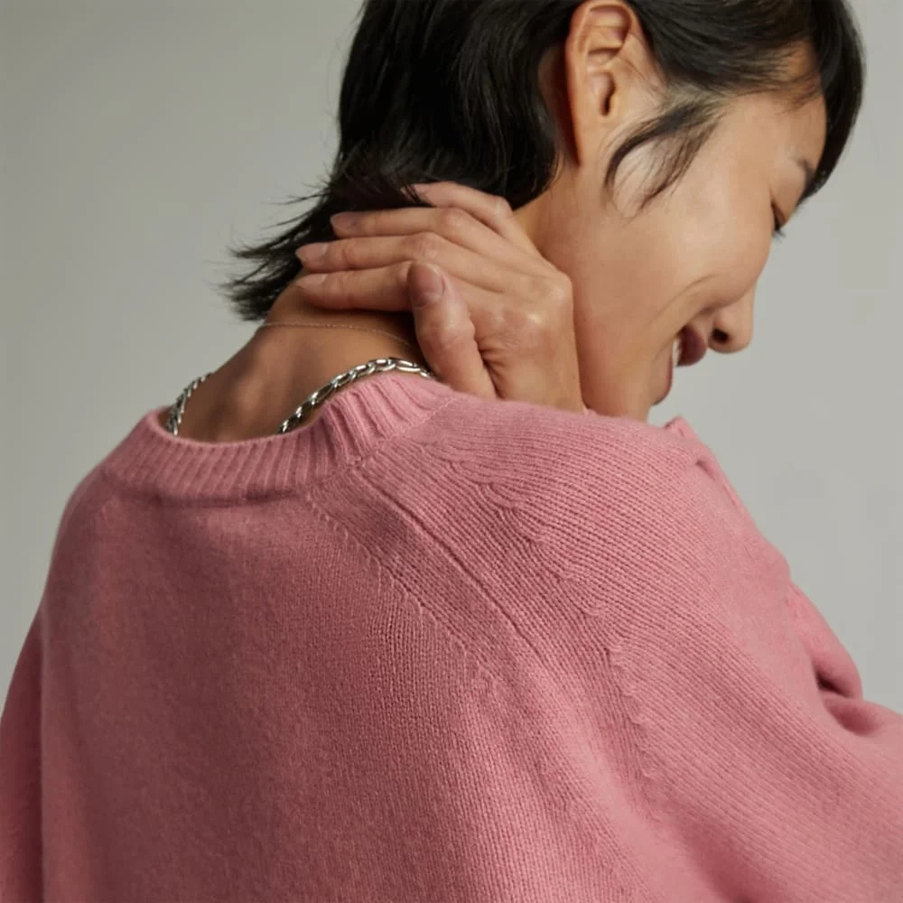 The Cashmere Boxy Crew | Bubblegum (3)