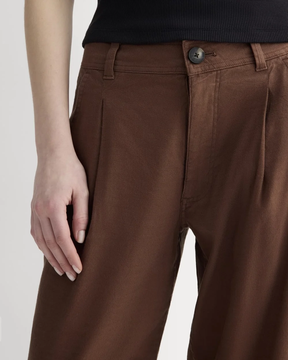 The Everywhere Pant in Stretch Linen | Cedarwood (3)